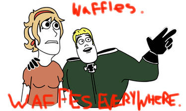 Waffles. Waffles Everywhere.