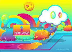 sherbet clouds...