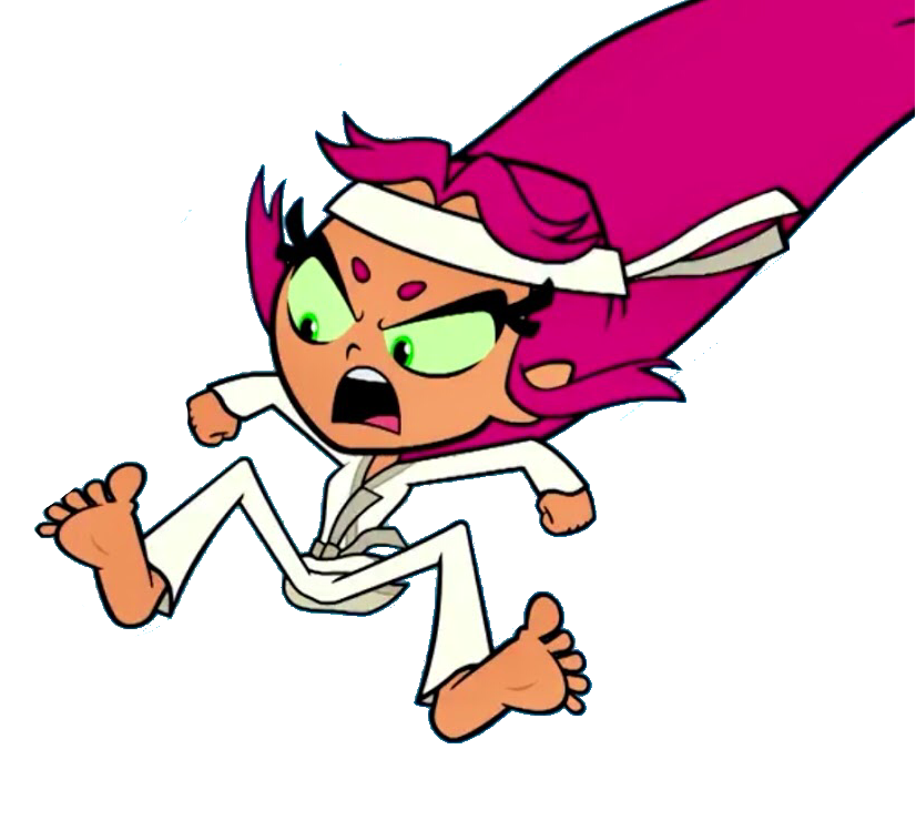 TTG: The A Karate Starfire Feet Vector PNG! by irirkdkdkdk on DeviantArt