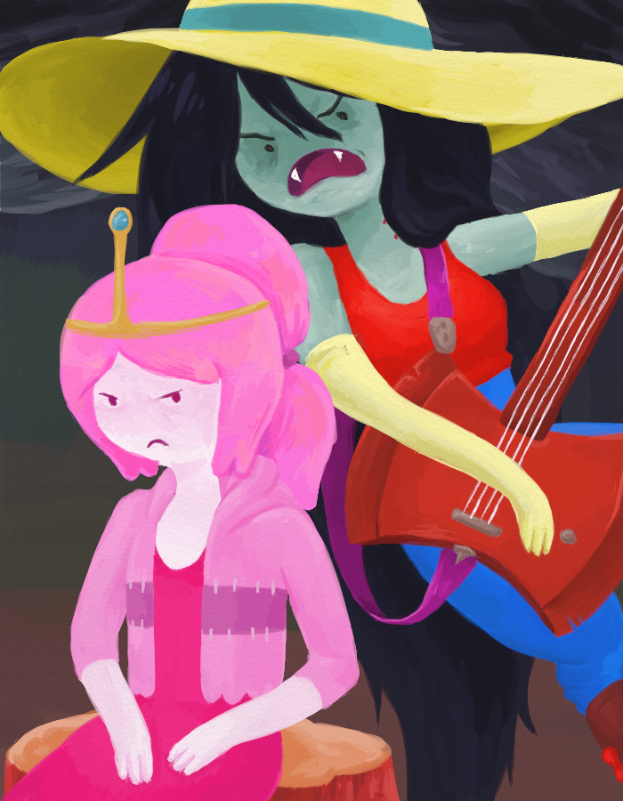 Adventure time - Marceline and Princess Bubblegum by sorted by. relevance. 