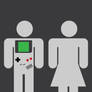gameboy and girl