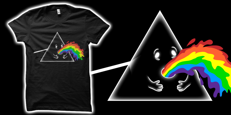 Barf Side of the Moon Tshirt