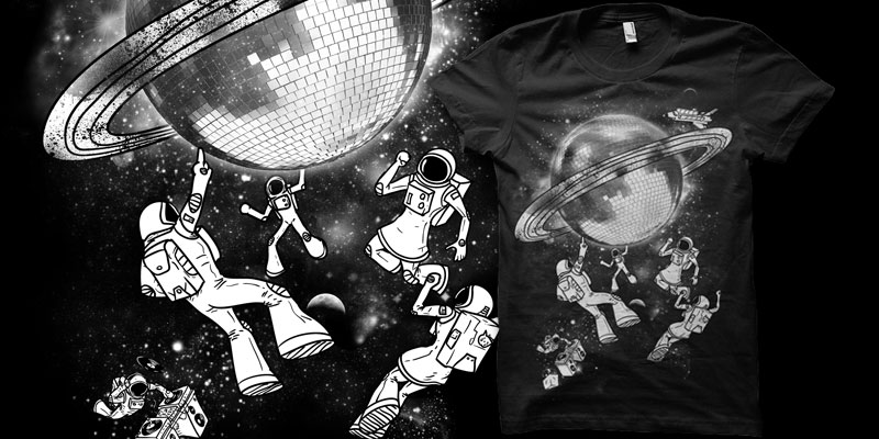 Intergalactic Disco t shirt