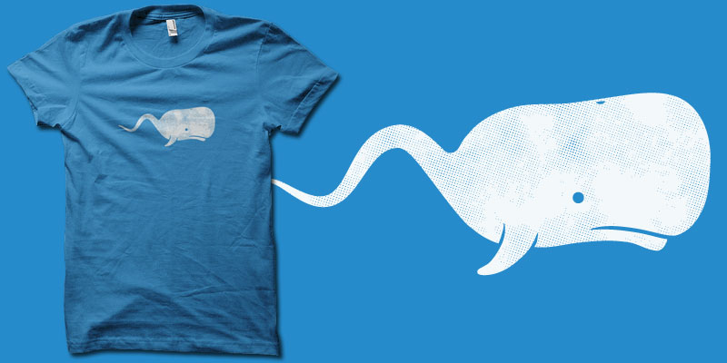 Sperm Whale t-shirt