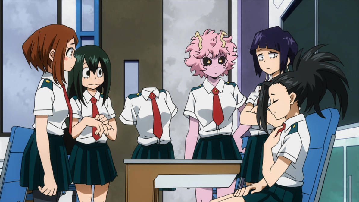 Class 1-A girls - My Hero Academia - Season 3x1 by AcidWaifu on DeviantArt