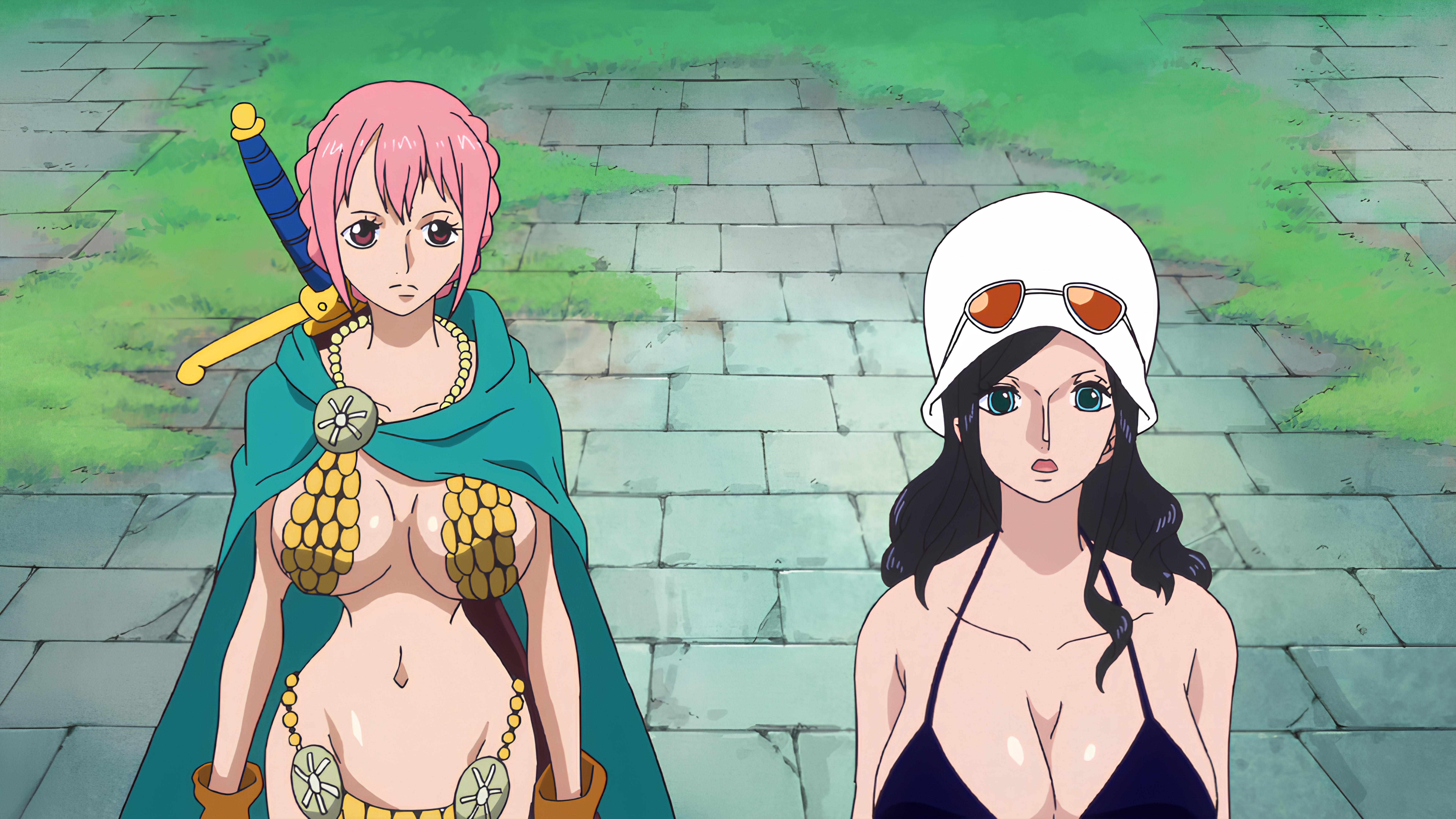 Rebecca and Robin - One Piece - Episode 688 by AcidWaifu on DeviantArt