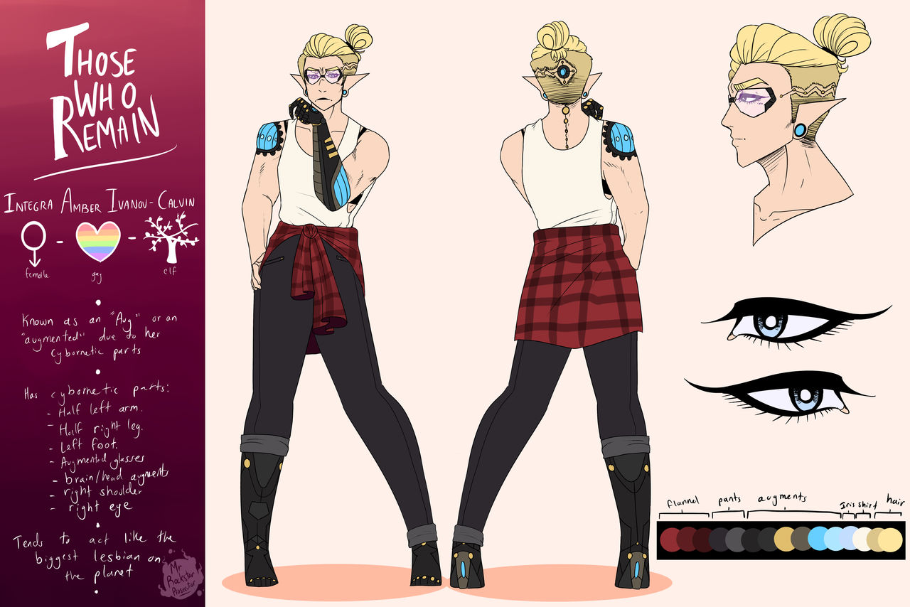Integra Reference Sheet/ Concept Art Remake. by MrRockstarProsecutor on ...