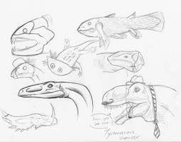 Prehistoric doodles