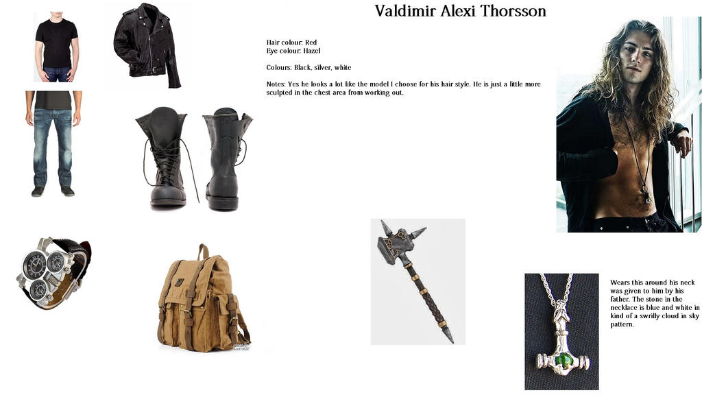 Valdinir Alexi Thorsson Reference Sheet