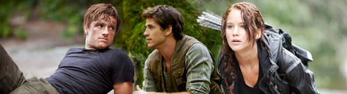 Peeta, Gale, Katniss
