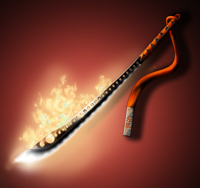 Weapon Comission: Fiery Blade