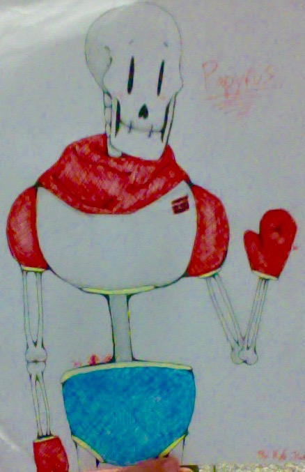Pappyrus Drawing Papyrus Drawing by StaticBalloonatic on DeviantArt