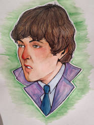 Paul McCartney Watercolor