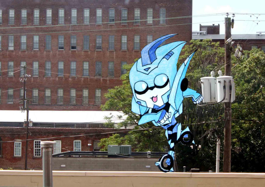 How Did Blurr Get On My Apartment Roof??