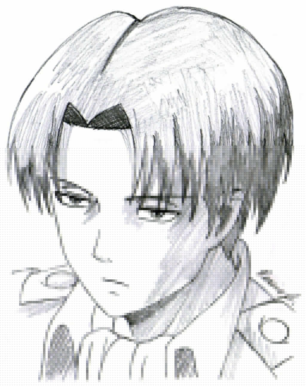 Levi Ackerman Sketch by PDJ004 on DeviantArt