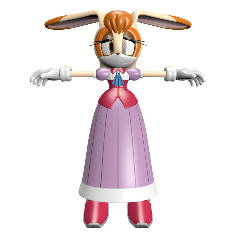 Sonic the Hedgehog - Vanilla Thr Rabbit by kidsghrhh777 on DeviantArt