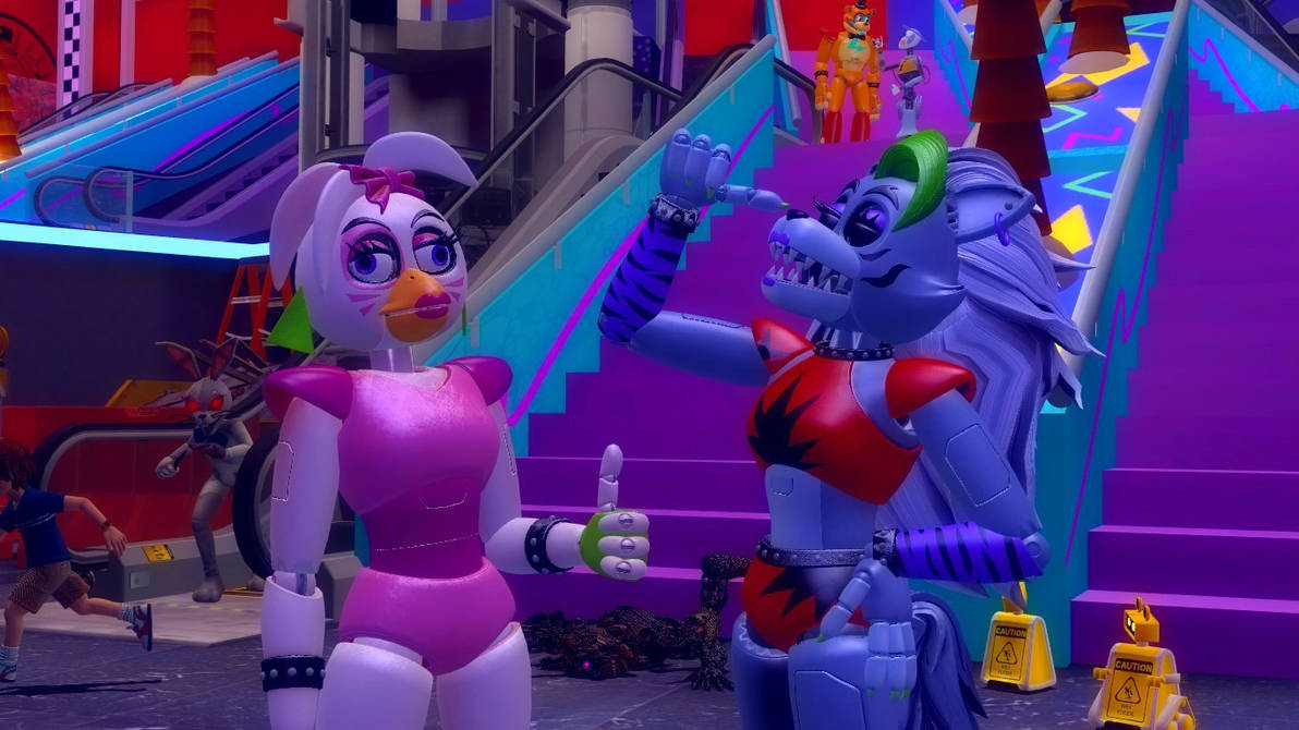 Glamrock Chica And Glamrock Roxy By Frt511 On DeviantArt glamrock-chica-and-glamrock-roxy-by-frt511-on-deviantart