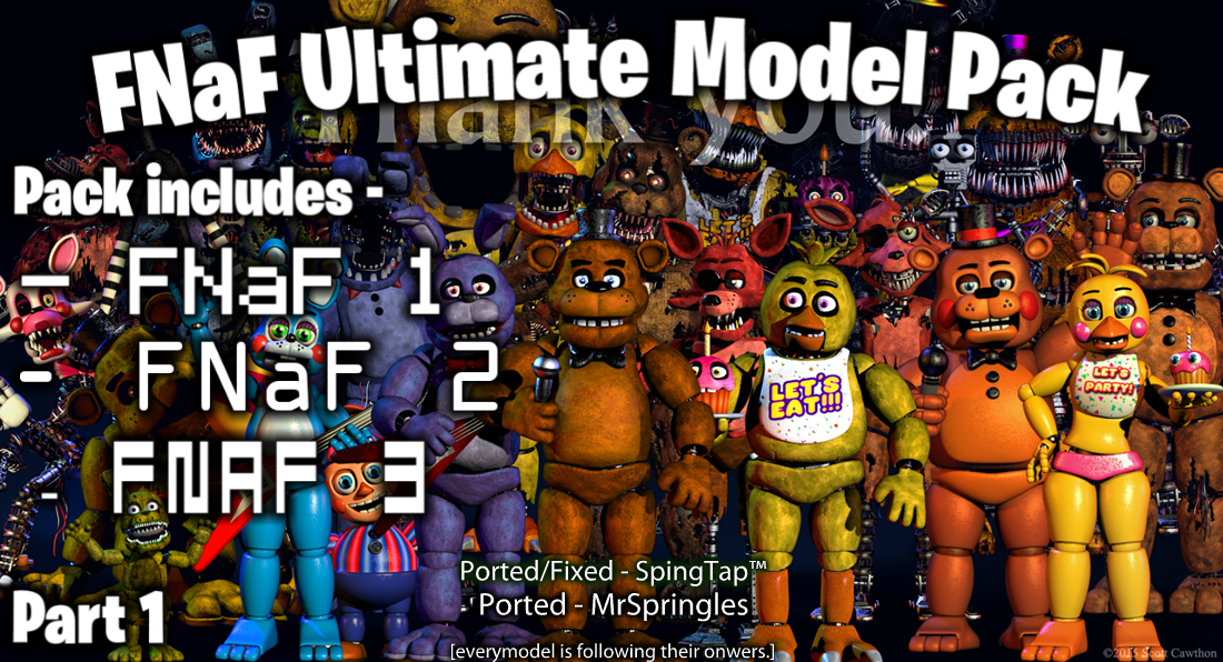 I added the 2015 Withered Chica from Sfm/Gmod to UCN! (UCN Mods) 
