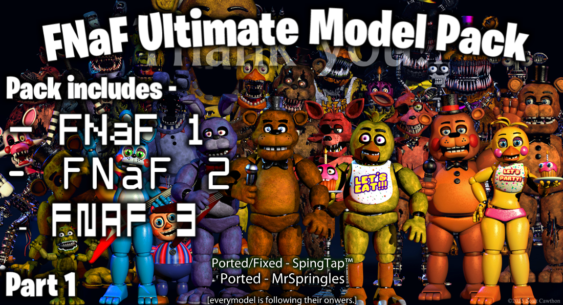 Ultimate FNaF Model Pack on X: Fredrick #FNAF #UFMP #FNaFArt