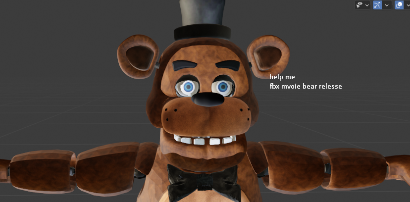 C4D/FNAF) FNAF 1 Trailer Freddy Render by FreeSteve007 on DeviantArt