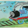 Thomas Plarail Watercolour