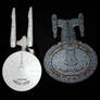 Star Trek Starships - JJ Enterprise and Enterprise