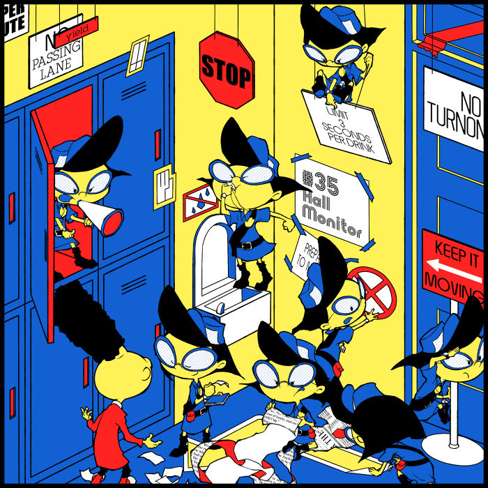Hall Monitor Style Hall Monitor by knknknk on DeviantArt