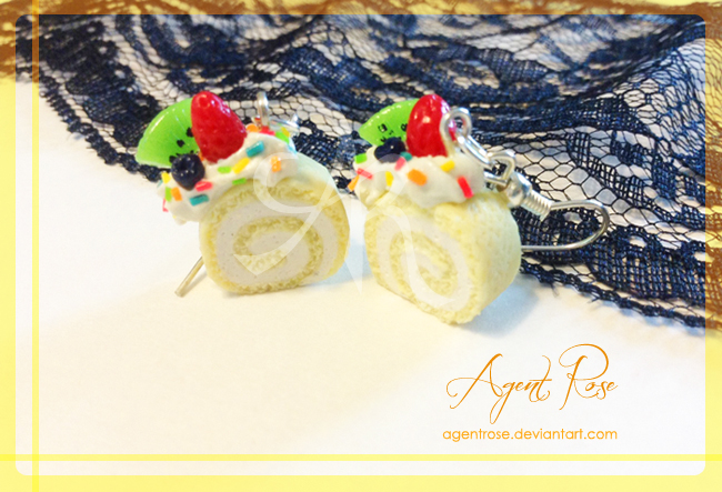 Cake Roll Earrings