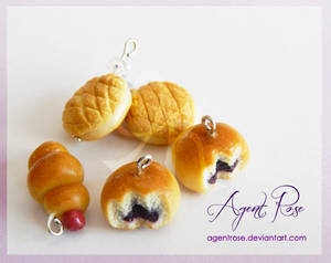 Clay Asian Bakery Buns by AgentRose Clay Asian Bakery Buns by AgentRose