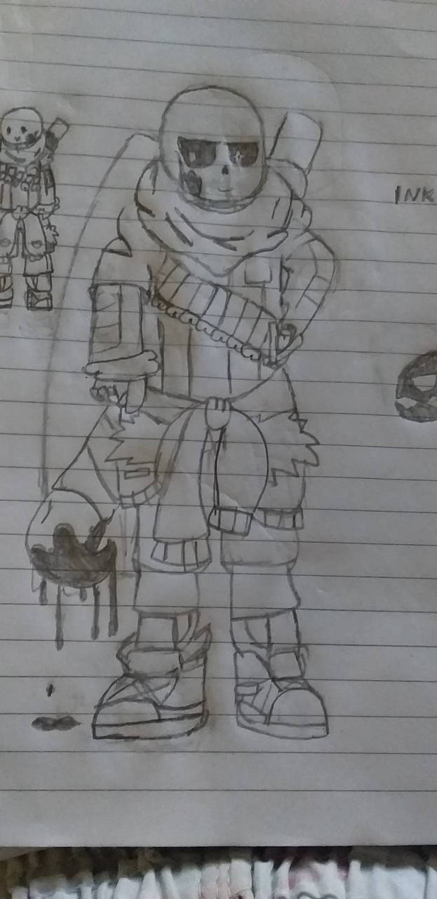 My ink!sans fanart by PurplekidBR on DeviantArt