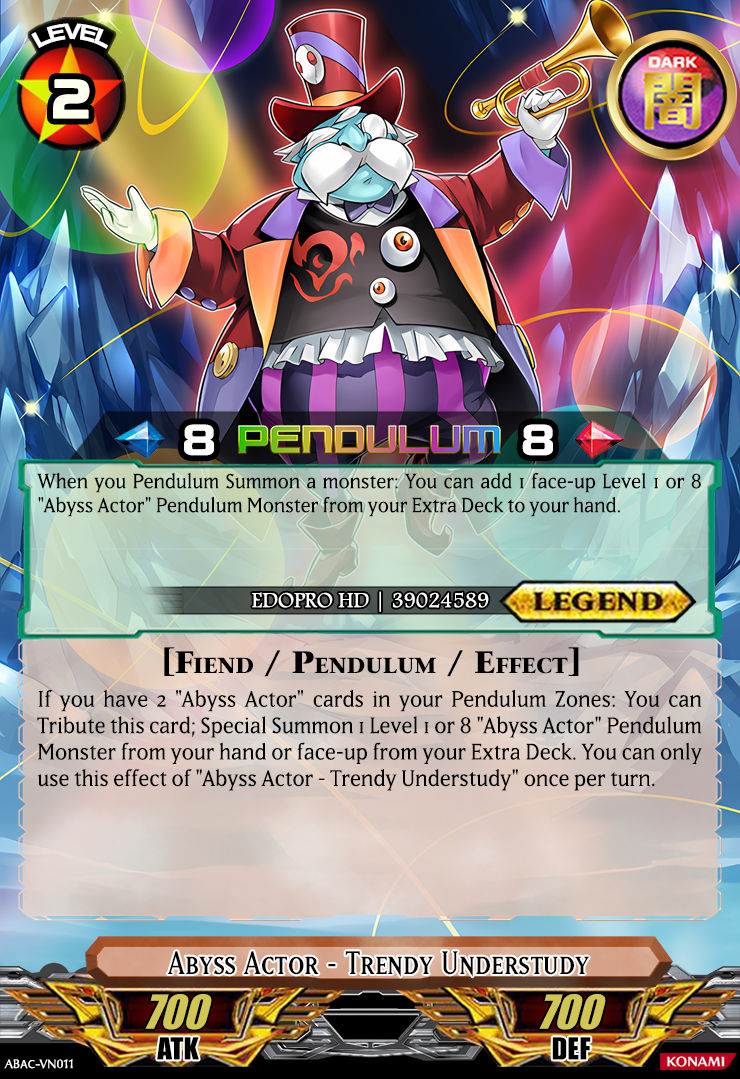 Abyss Actor - Trendy Understudy by Thong3 on DeviantArt