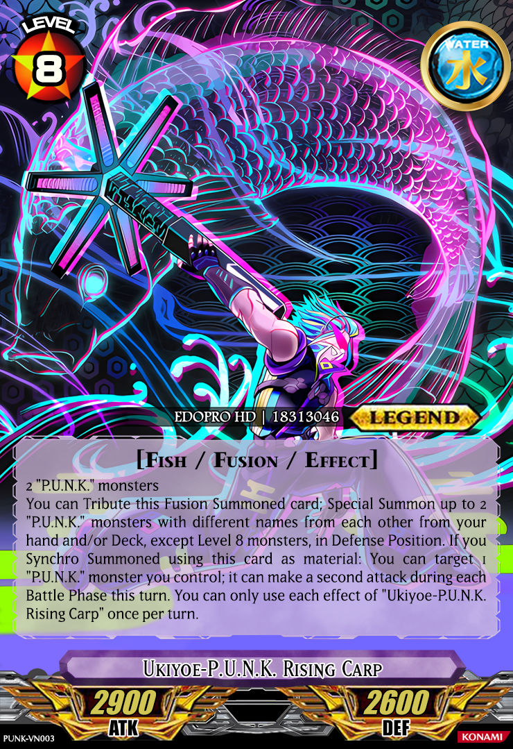 Ukiyoe-PUNK Rising Carp by Thong3 on DeviantArt