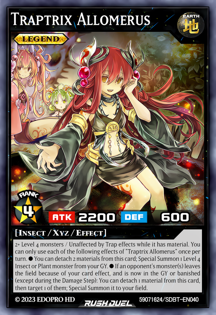 Beware Of Traptrix Structure Deck Card Yu-Gi-Oh! Card: Traptrix Allomerus SDBT-EN040 Common 1st Edition Traptrix Monster Card Beware Of Traptrix Structure Deck Card Yu-Gi-Oh! Card: Traptrix Allomerus SDBT-EN040 Common 1st Edition Traptrix Monster Card