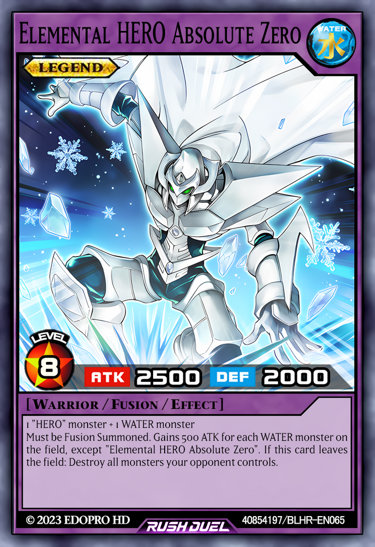 Elemental HERO Absolute Zero-RD by Thong3 on DeviantArt