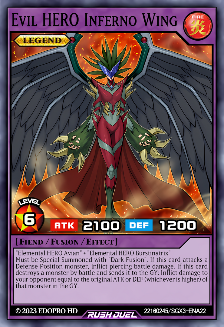 Evil HERO Inferno Wing-RD by Thong3 on DeviantArt