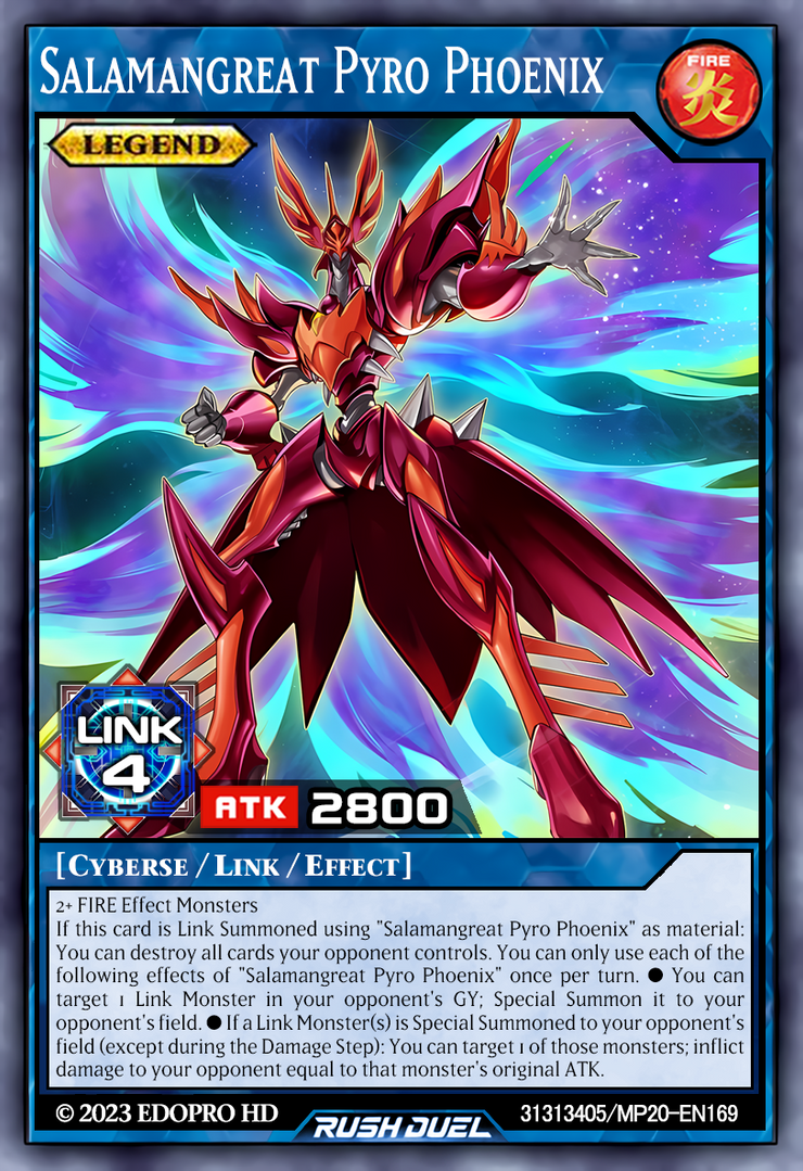 Salamangreat Pyro Phoenix-RD by Thong3 on DeviantArt