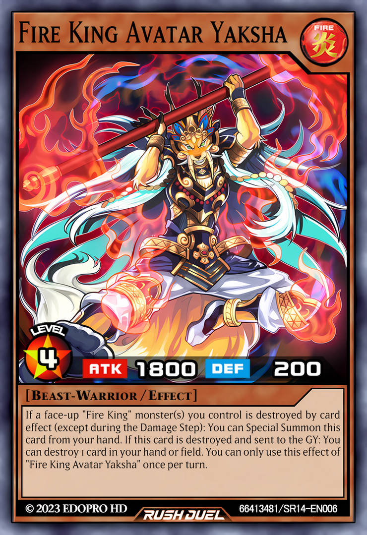 Fire King Avatar Yaksha - Yu-Gi-Oh! - Image by Pixiv Id 3137187