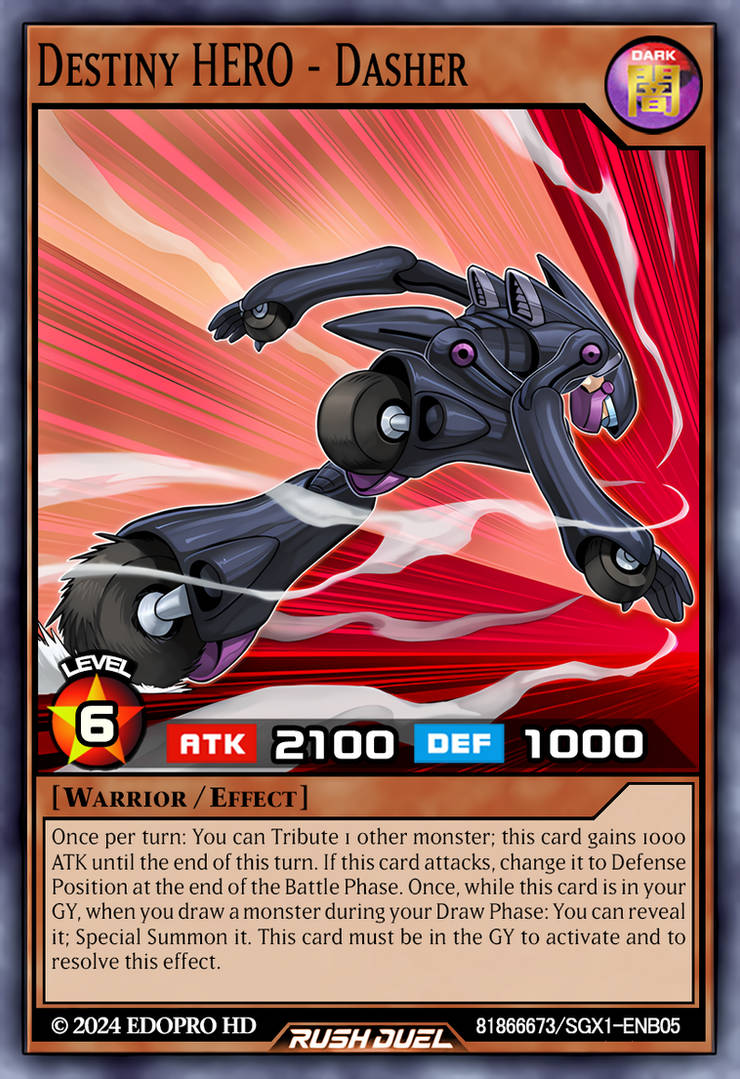 Destiny HERO - Dasher-RD by Thong3 on DeviantArt