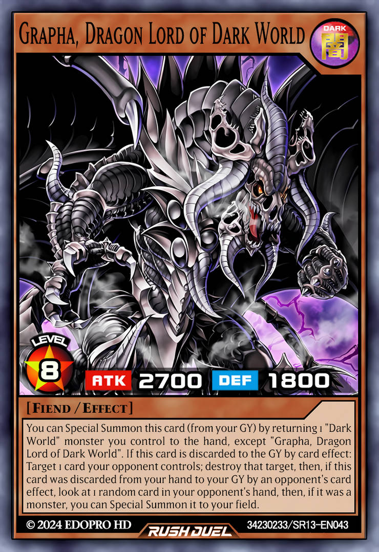 Grapha, Dragon Lord of Dark World-RD by Thong3 on DeviantArt