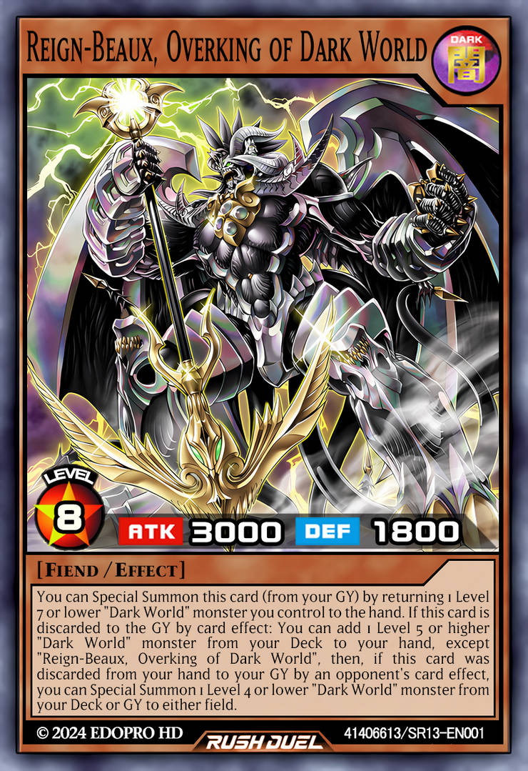 Reignbeaux Rushing Reign-Beaux, Overking of Dark World-RD by Thong3 on DeviantArt