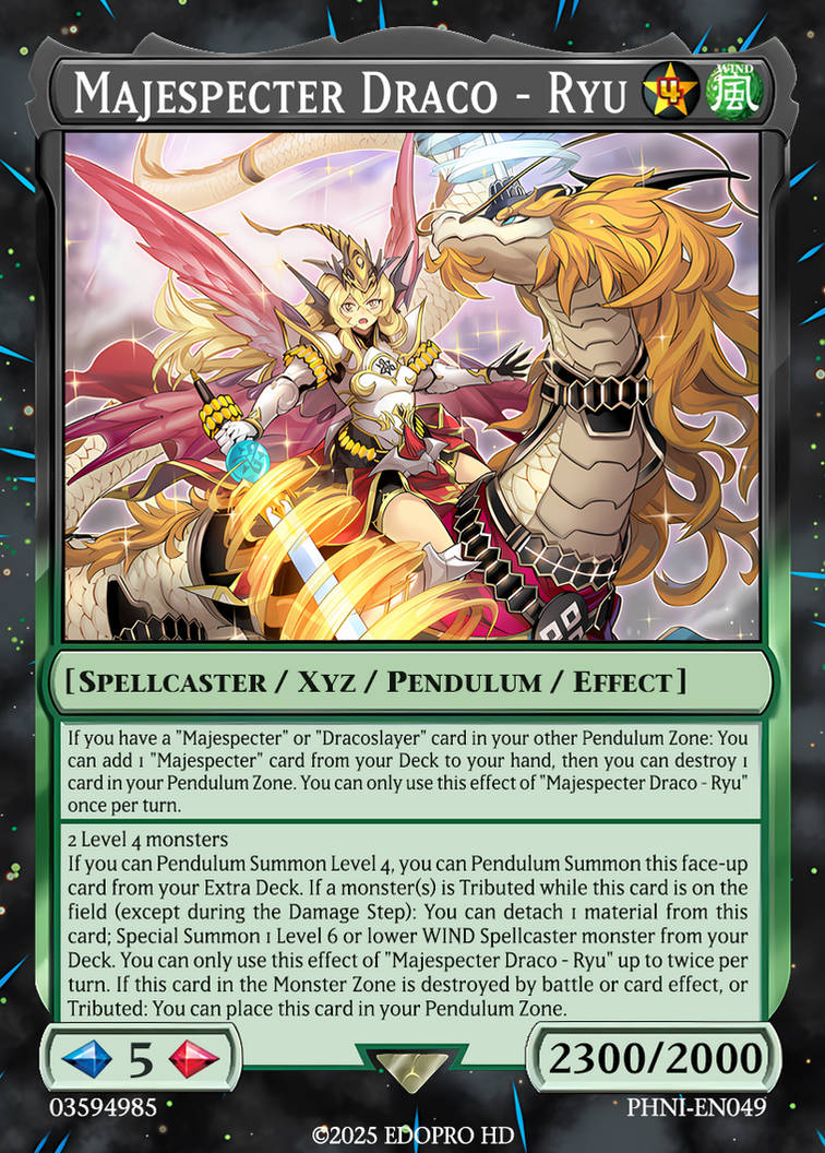 Mtg Ryu Commander Card Majespecter Draco - Ryu-MTG by Thong3 on DeviantArt