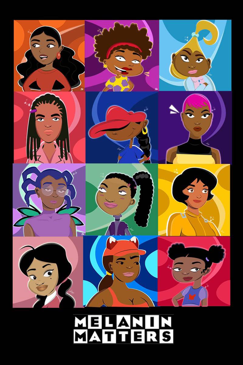 Black female cartoon characters by davey0615 on DeviantArt