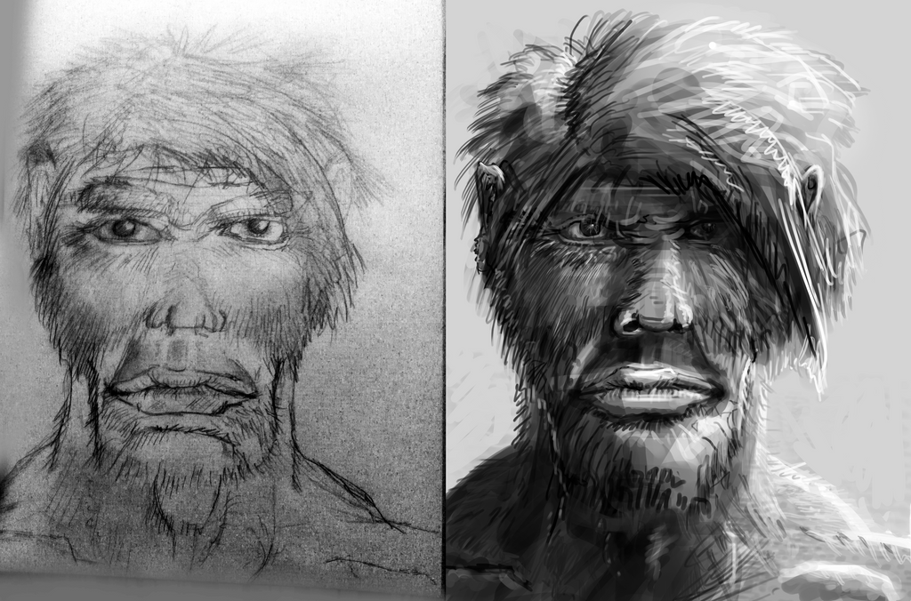 Anthropoid Form Anthropoid head sketches by NicoZoomermeijer on DeviantArt