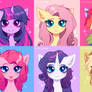 Mane 6 Icons