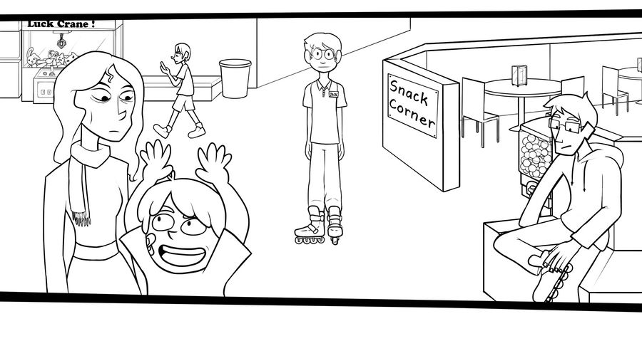 random panel line art by boomerboy190 on DeviantArt