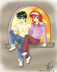 YusukeXKurama -Sunset's Bond-