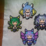 Hyperdimension Neptunia CPU bead sprites