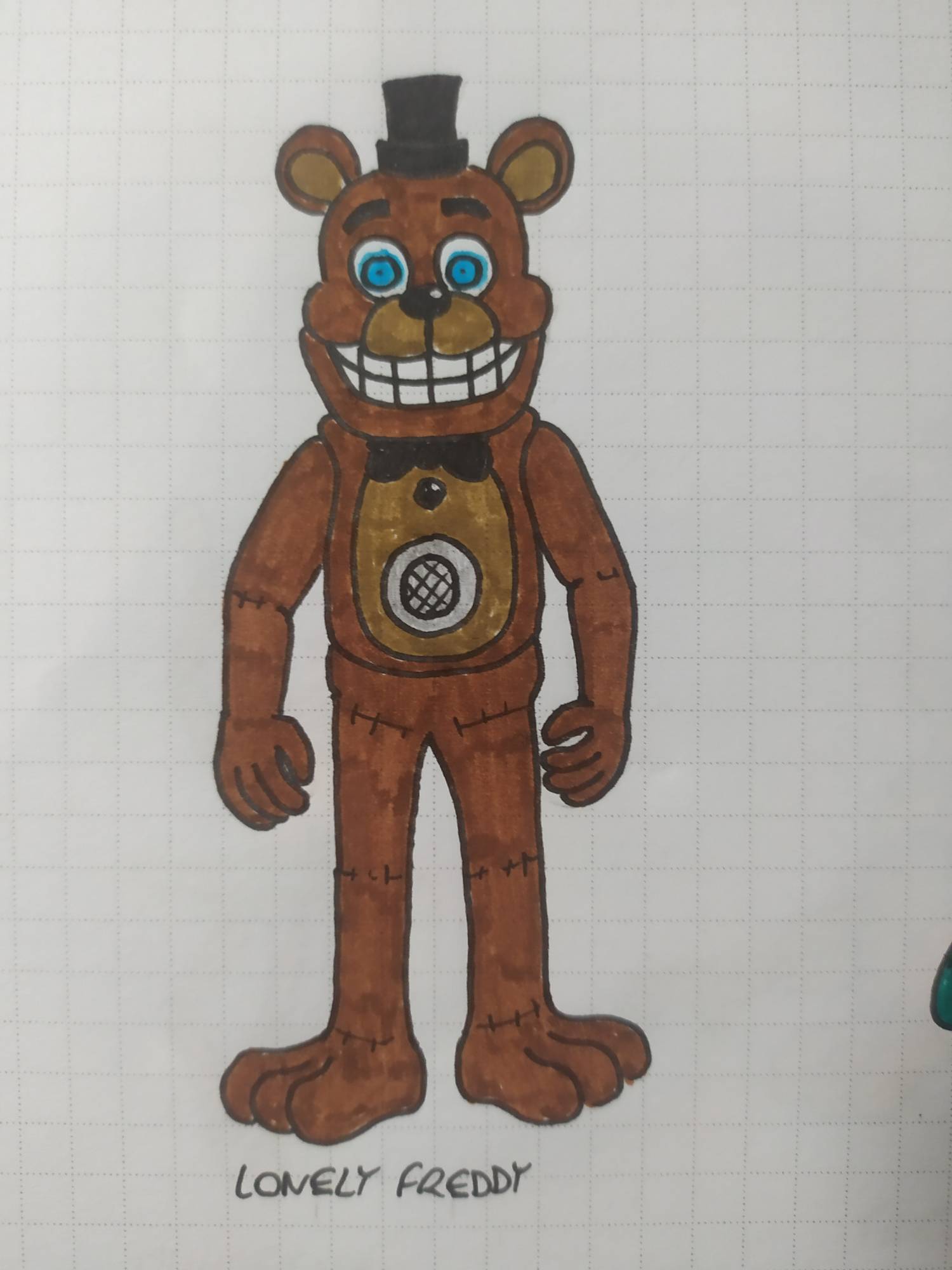 Nightmare Freddybear by ArtisticArtAndStuffs on DeviantArt