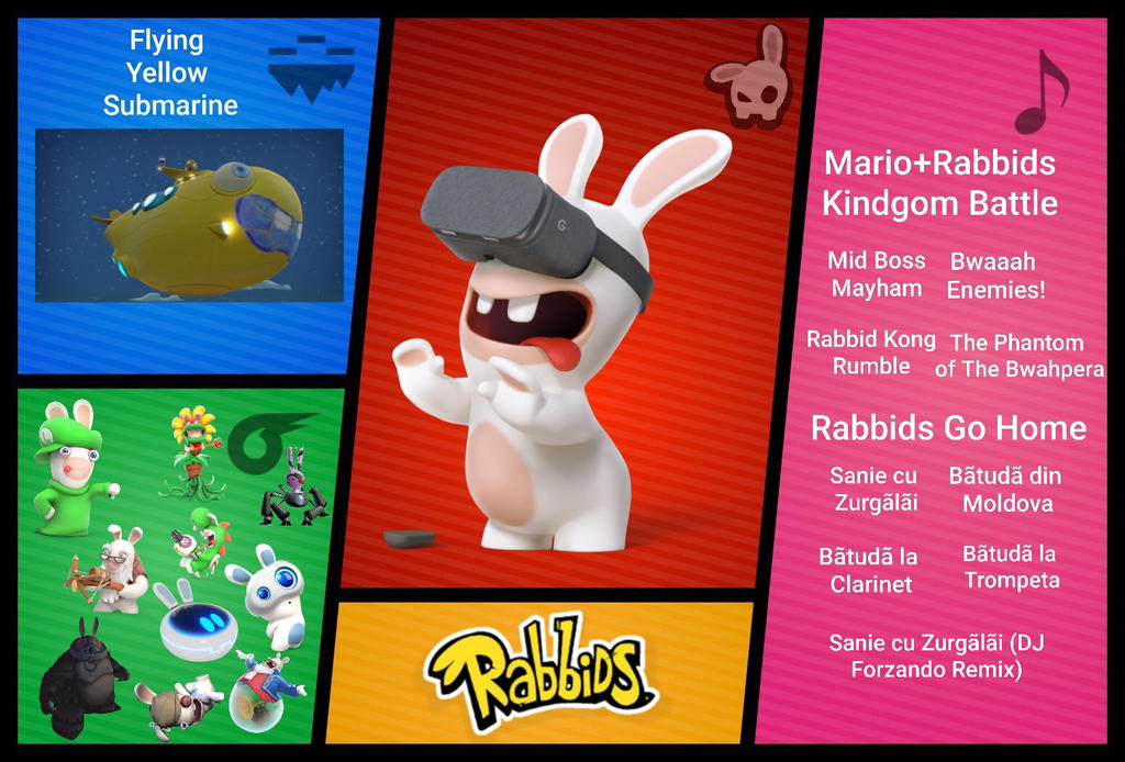 Most Wanted For Smash: Rabbids by Malachi848 on DeviantArt