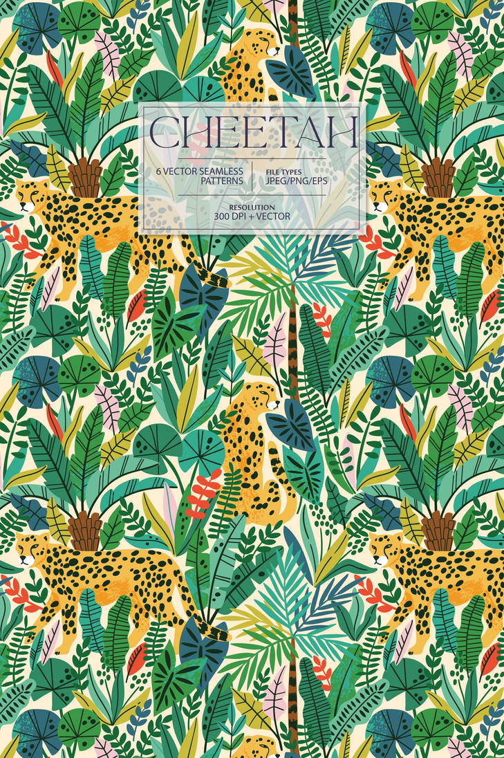 Cheettah Pattern Cheetah seamless pattern by rifillezea on DeviantArt